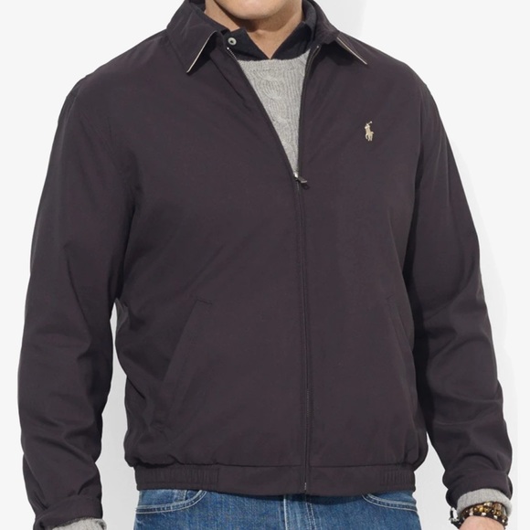 Polo Ralph Lauren Bi-Swing Microfiber zip up waist length windbreaker/jacket XL - Picture 1 of 9